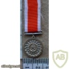 Lebowa Police 20 Year Long Service medal, miniature