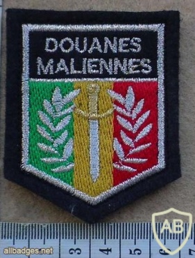 Mali Customs arm patch img13344