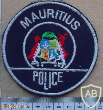 Mauritius Police arm patch img13347