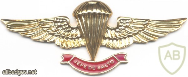 COLOMBIA Jumpmaster Parachutist wings, type- 5 img13498