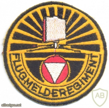 AUSTRIA Air Force - Air Traffic Control Regiment sleeve patch img13561