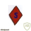 5th Infantry Division (WWI patch) img13576