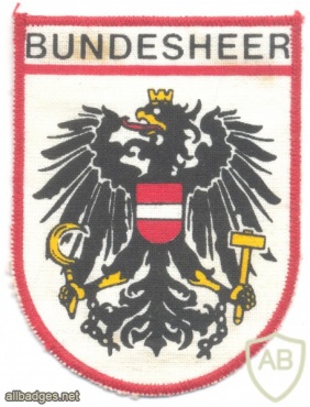 AUSTRIA Army (Bundesheer) - Army generic sleeve patch, printed img13557