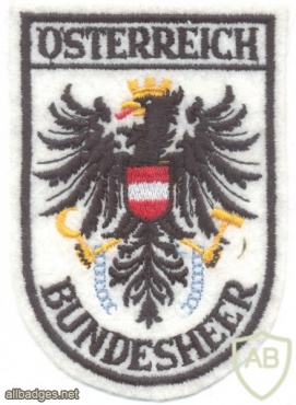AUSTRIA Army (Bundesheer) - Army generic sleeve patch, felt img13556