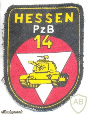 AUSTRIA Army (Bundesheer) - 14th Tank Battalion patch, printed img13735
