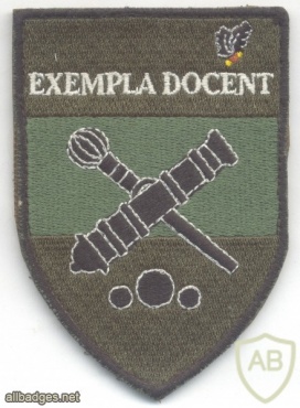 AUSTRIA Army (Bundesheer) - Artillery School sleeve patch, velcro img13754