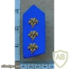 Namibian Police Force Inspector and Chief Inspector collar gorget