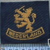 Royal Netherlands Army arm patch