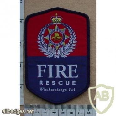 N.Z. Fire Rescue Whakaratonga Iwi arm patch img13852