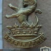 New Zealand Wellington West Coast Regiment cap badge, WWII