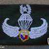 PHILIPPINES Army Parachutist jump wings, Master, type 2