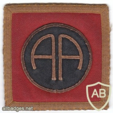 82nd Infantry Division, early version img14380