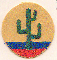 103rd Infantry Division, WWII. Patches of different units of the division. img14621