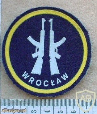 Polish Army Wroclaw Defence Unit arm patch img15069