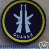 Polish Gdansk Defence Unit arm patch