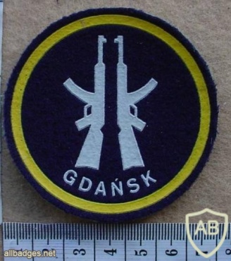 Polish Gdansk Defence Unit arm patch img15068