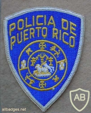 Puerto Rico Police arm patch img15076