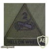 US Army 2nd Armored Division "Hell on Wheels" sleeve patch img15523