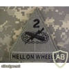 US Army 2nd Armored Division "Hell on Wheels" sleeve patch img15521