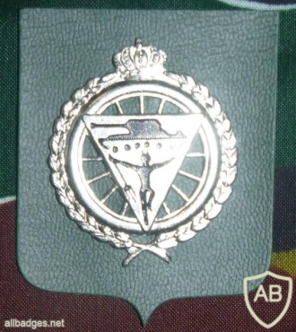 Belgian Army Carabiniers cyclistes cap badge img15579