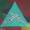 Commando B brevet (sleeve badge), green