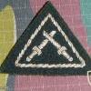 Commando B  brevet (sleeve badge), white