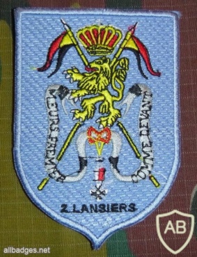 2 Regiment Lancers sleeve badge img16250