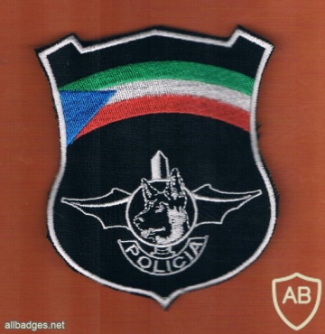 EQUATORIAL GUINEA POLICE K-9 KANINE UNIT img16145