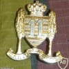 11 line infantry cap badge, silver