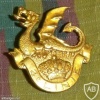 2 line infantry cap badge, gold