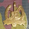 12 line infantry cap badge, gold