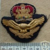 Royal Rhodesia Air Force cap badge, Officers, Queens Crown img18120