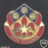 US Army  57th Field Artillery Brigade "Iron Brigade" badge img18110