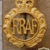 Royal Rhodesian Air Force cap badge, Other Ranks, 1st issue, gilt metal