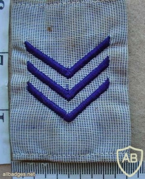 Rhodesian Air Force Sergeant rank, work dress img18377