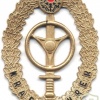 AUSTRIA Army Driver qualification badge, Bronze Class, M1968, hallmarked