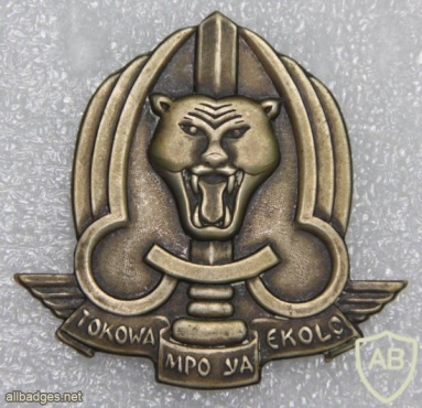 ZAIRE Para Commando beret badge img19238