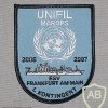 GERMANY Navy - A 1412 "Frankfurt am Main" combat support ship operation patch img19486
