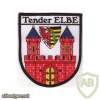 GERMANY Navy - tender "Elbe" combat support ship crew sleeve patch