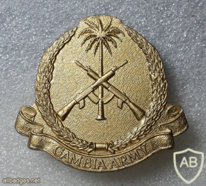 Gambia Army cap badge img19989