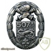 FRANCE 507th Tank Regiment pocket badge