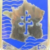 FRANCE 2nd Armoured Division pocket badge