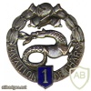 FRANCE 501st Tank Regiment, 1st Battalion pocket badge