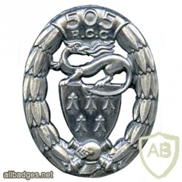 FRANCE 505th Tank Regiment pocket badge img20269