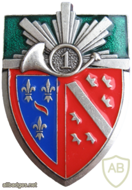 FRANCE 1st Armour Regiment pocket badge img20335