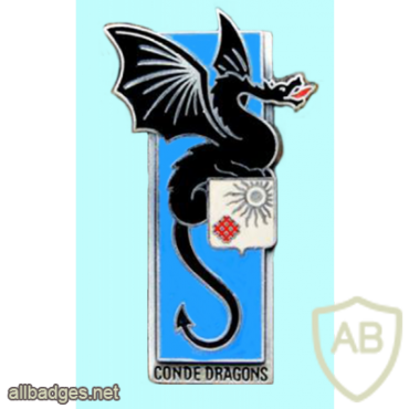 FRANCE 2nd Dragoon Regiment pocket badge img20356