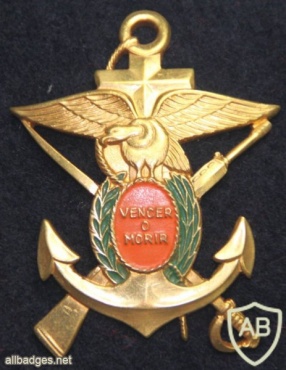 Ecuador Marine Corps cap badge img20440