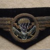 Upper Volta Parachutist wing 