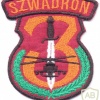 POLAND 3rd Assault Squadron, 1st Chevau-Legers Regiment parachutist patch, color