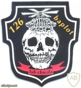POLAND 126th Airborne Anti-Aircraft Artillery Battery parachutist patch, thermal img20702